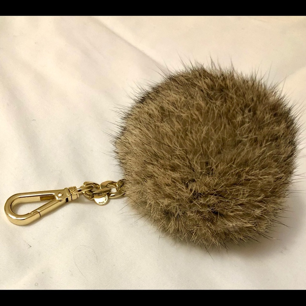 Michael Kors MD Fur Pom Charm